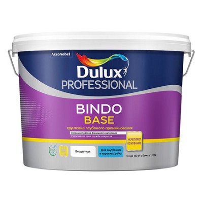 Dulux Bindo Base грунтовка глубокого проникновения 9 л